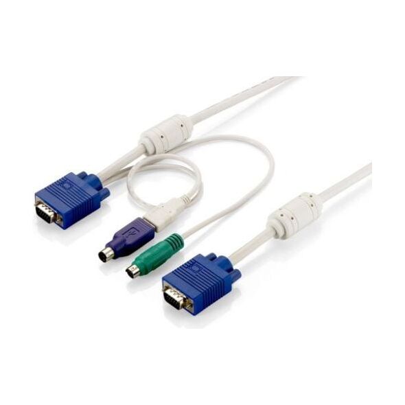 LevelOne Kable KVM, 5m, Biały (ACC-2103) 768218 4015867134191