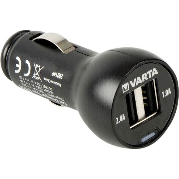 Ładowarka Varta 2x USB-A 2.4 A  (57931101401) 776499 4008496810215