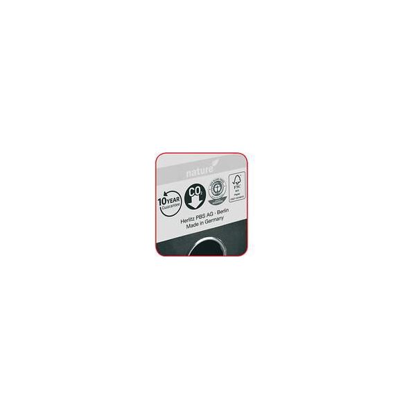 Segregator Herlitz dźwigniowy A4 80mm czarny (5171806) 785873 4008115171802