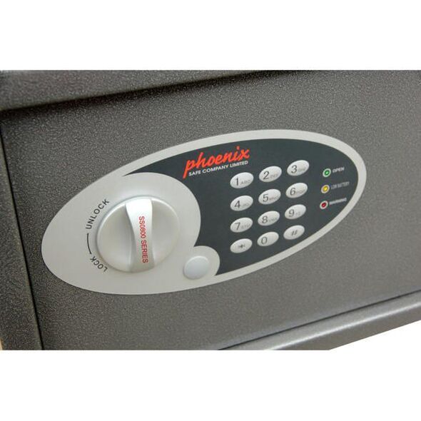 Phoenix Safe Sejf Vela zamek cyfrowy i na klucz (SS0801E) 789213 5032548000780