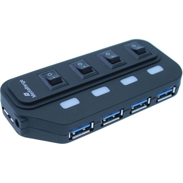 HUB USB MediaRange 4x USB-A 3.0 (MRCS505) 792629 4260283117697