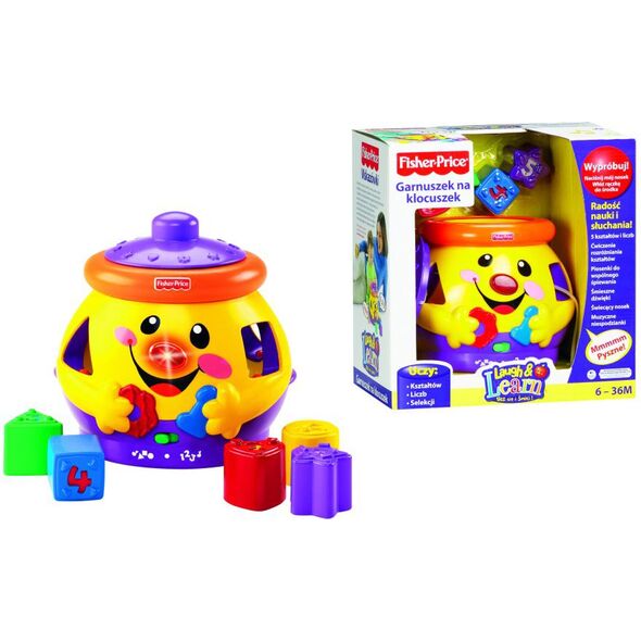 Fisher Price Garnuszek na klocuszek - K0428 796445 27084373370