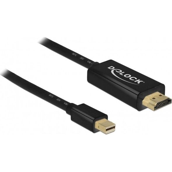 Kabel Delock DisplayPort Mini - HDMI 2m czarny (83699) 804034 4043619836994