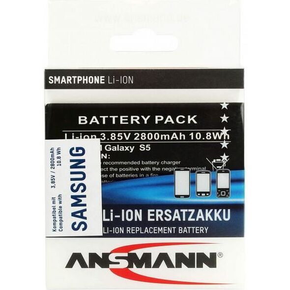 Bateria Ansmann LiSma Sam Galaxy S5 - (lismas5) 817919 4013674069774