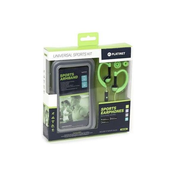 Słuchawki Platinet Sport + Armband PM1070 (42928) 847124 5907595429283
