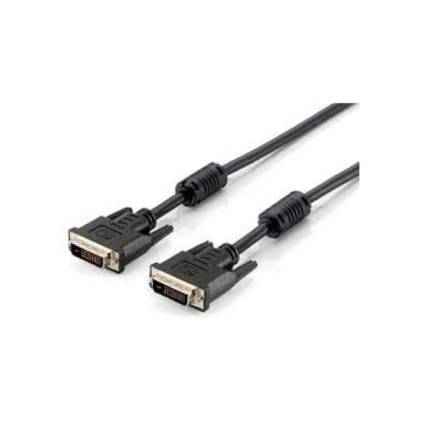 Kabel Equip DVI-D - DVI-D 3m czarny (118933) 831048 4015867102633