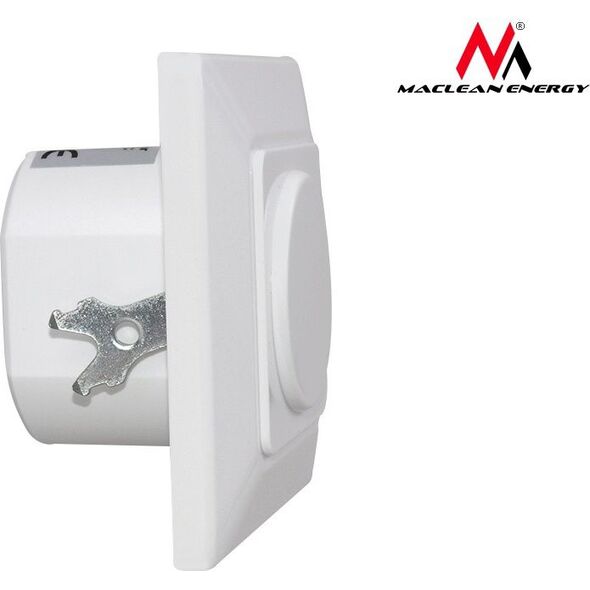 Maclean Czujnik ruchu mikrofalowy do puszki MCE132 1200W zasięg 5m-15m (MCE132) 868674 5901436822189