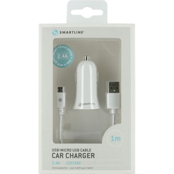 Ładowarka Holdit Smartline 1x USB-A 2.4 A  (611732) 869058 7330985117329