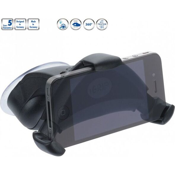 Herbert Richter Uchwyt zaciskowy do samochodu iGrip Smart GripR Kit T5-19105 914640 4000444580225