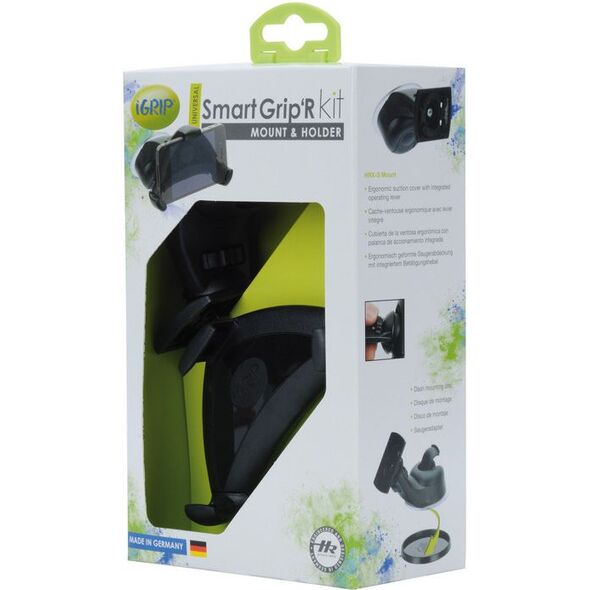 Herbert Richter Uchwyt zaciskowy do samochodu iGrip Smart GripR Kit T5-19105 914640 4000444580225