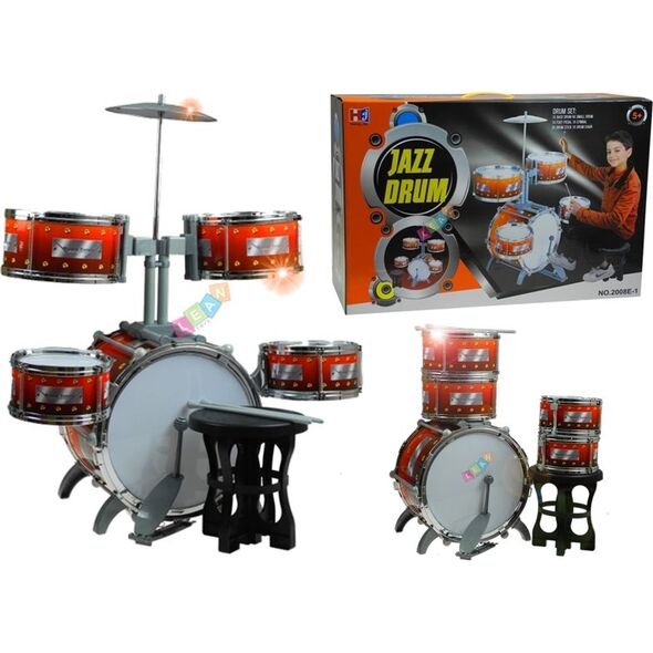 Lean Sport Perkusja Bębny Talerz Dla Małego Perkusisty 70cm - 1818911114315 921477 5905214972813