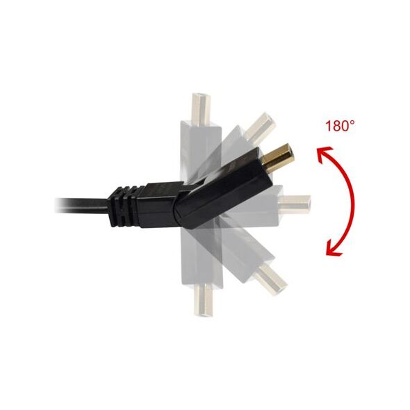 Kabel Art HDMI - HDMI 1.5m czarny (AL-05) 932915 5902115402555