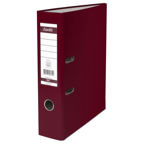 Segregator Bantex XXL dźwigniowy A4 80mm bordowy (104614) 951381 5702231046141