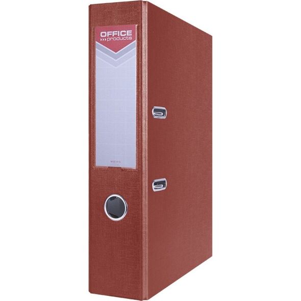 Segregator Office Products Officer 2-ringowy A4 75mm bordowy (21011211-08) 951728 5901503650455