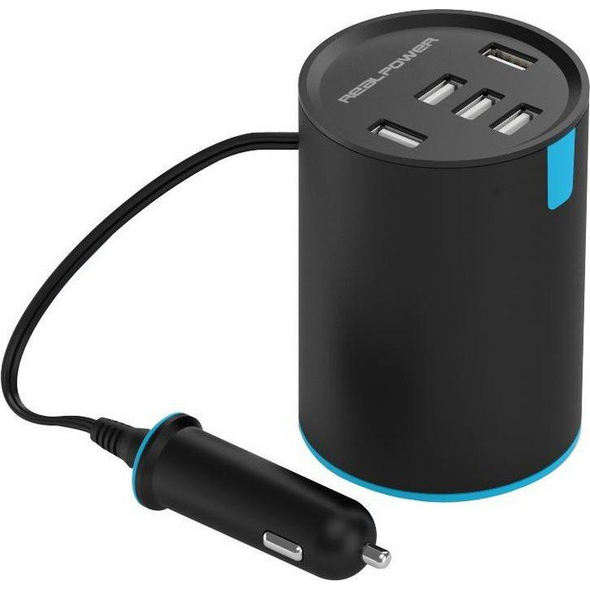 Ładowarka Realpower 5x USB-A 2.4 A  (195445) 1000906 4040895954459