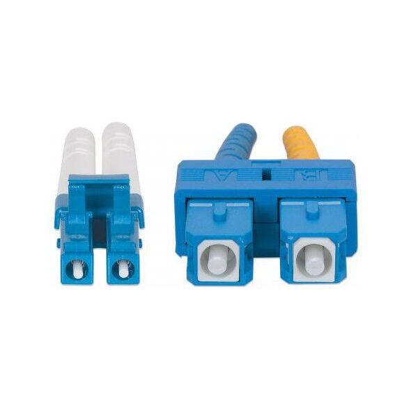 Intellinet Network Solutions Kabel światłowodowy LC - SC 5m Żółty (473729) 1009260 766623473729