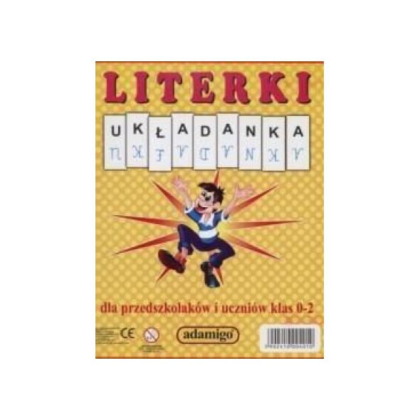 Adamigo Układanka - Literki - 191121 1044246 5902410004010