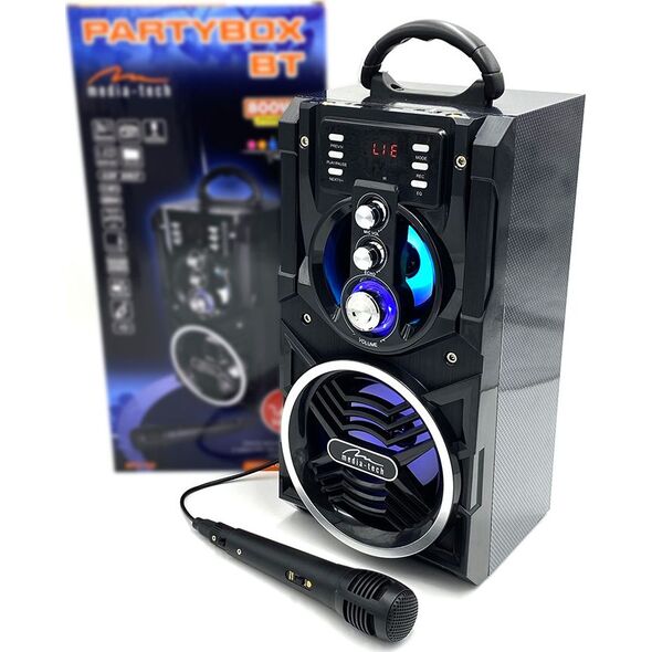 Głośnik Media-Tech PartyBox BT czarny (MT3150) 992747 5906453131504