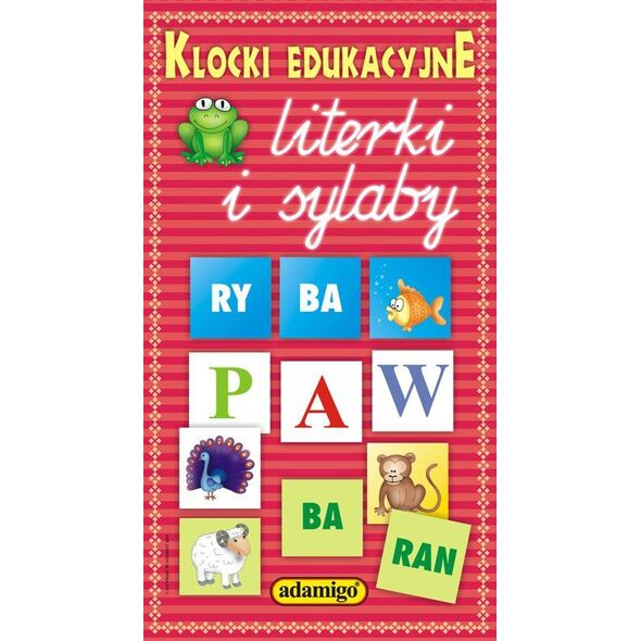 Adamigo Klocki Edukacyjne Zielone 1064853 5902410007066