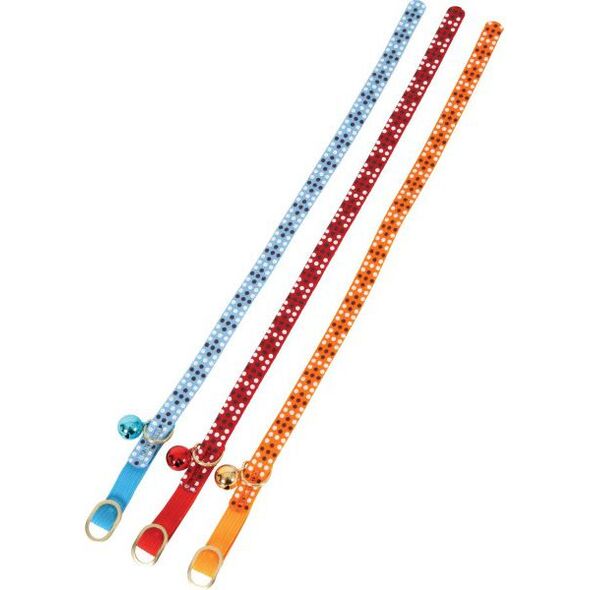 Zolux Obroża nylonowa dla kota Colorful niebieski 1103809 3336025461357