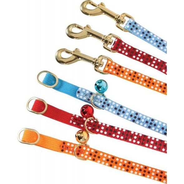 Zolux Smycz nylonowa dla kota Colorful 1 m czerwony 1104033 3336029961365