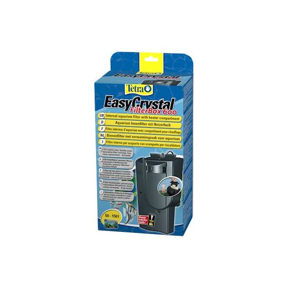 Tetra EasyCrystal FilterBox 600 EC 600-Filtr wewnetrzny z miejscem na grzałkę do akw.50-150l 1105292 4004218174689