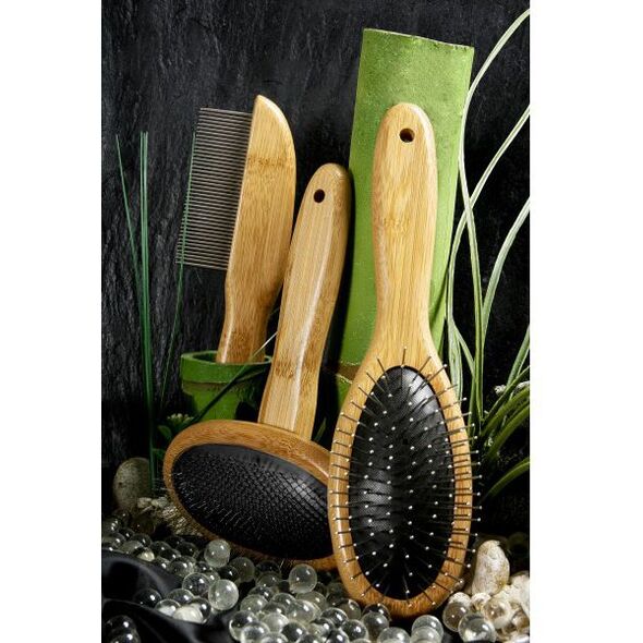 Zolux Szczotka pneumatyczna "Bamboo" - mała 1107119 3336024707685