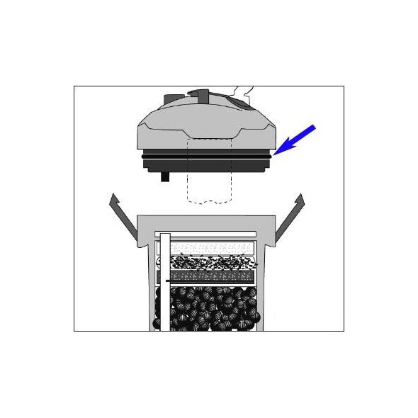 TetraTec  Uszczelka pod głowicę EX 400/700 1108077 4004218167285