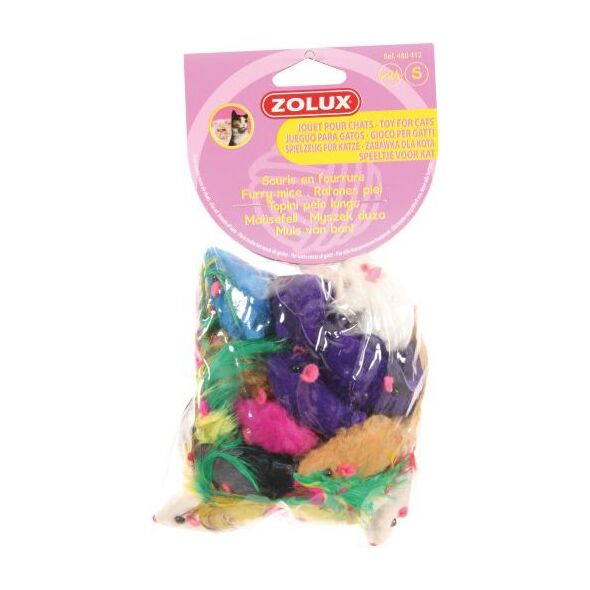 Zolux Zestaw 24 małych myszek 1108156 3336024804124