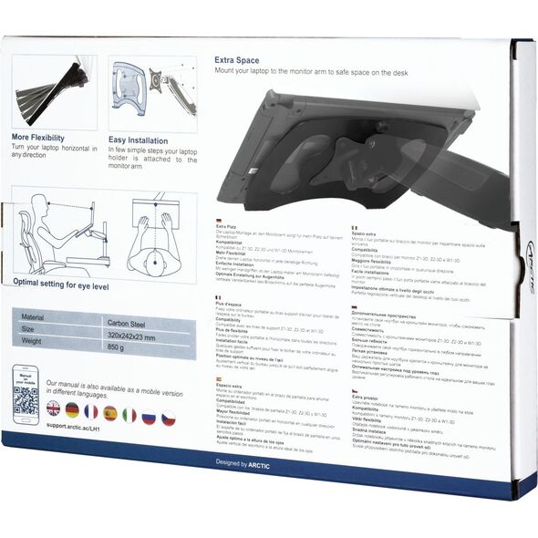 Arctic Adapter do notebooków do uchwytów LH1 (AEMNT00036A) 1111302 4895213702430