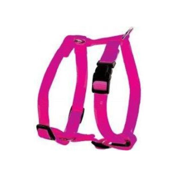 Zolux Szelki nylon regulowane 25 mm - fuksja 1122971 3336024620762