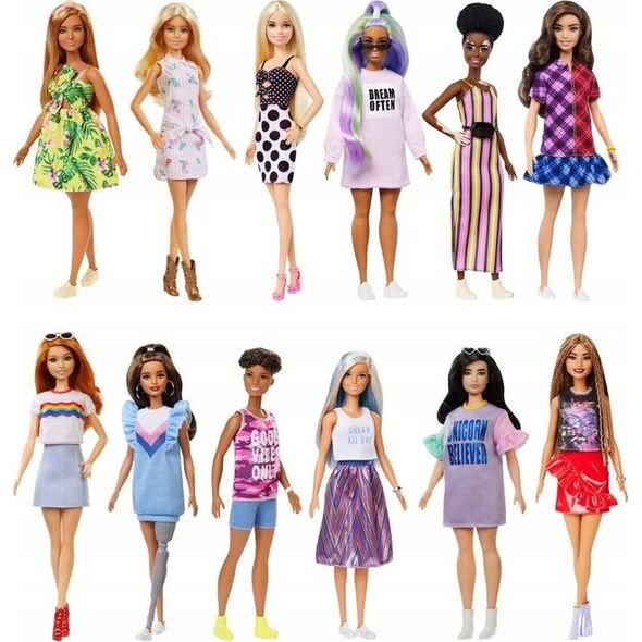 Lalka Barbie Mattel Fashionistas Modne przyjaciółki (FBR37) 1123294 887961439540