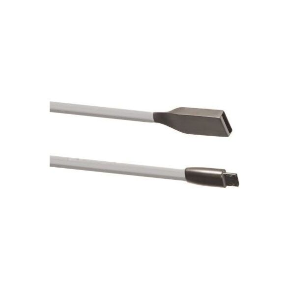 Kabel USB Maclean USB-A - microUSB 1 m Biały (MCTV-833W) 1132836 5902211104384