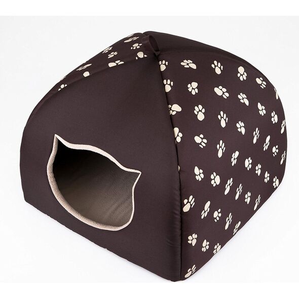 Hobbydog Budka Igloo - Brąz w łapki R3 1140384 5902052045617