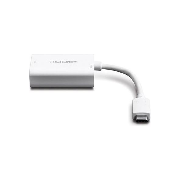 Adapter USB TRENDnet USB-C - VGA Biały  (TUC-VGA2) 1203982 710931180107