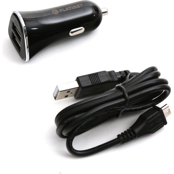 Ładowarka Platinet 3x USB-A 5.2 A  (PLCR3B) 1214337 5907595437219
