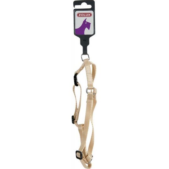 Zolux Szelki nylon regul. 10 mm kol. beżowy 1214759 3336024620649