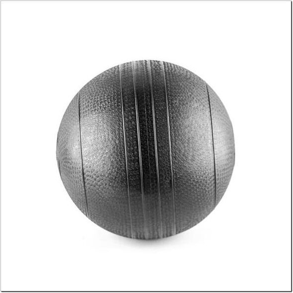 HMS Piłka lekarska Slam Ball Black 8kg czarna (PSB8) 1221946 5907695503654