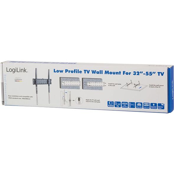 LogiLink Uchwyt ścienny BP0013 32'' - 55'' 1223123 4052792042603