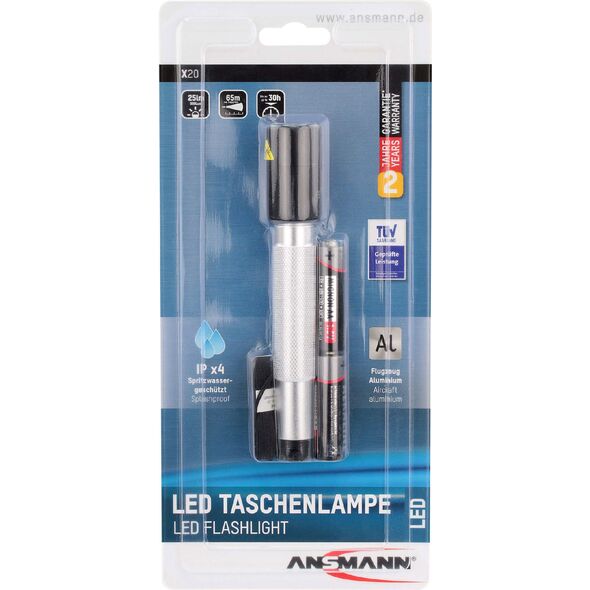 Latarka Ansmann X20 LED Torch (1600-0154) 1227145 4013674106936