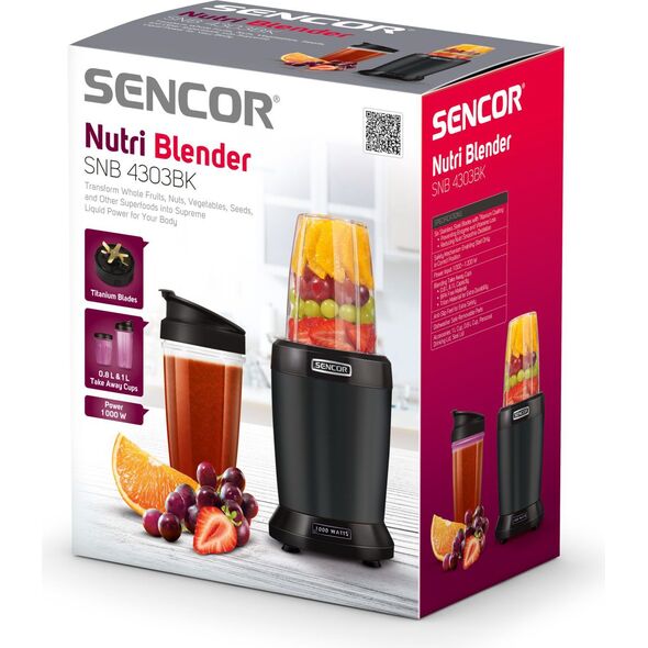 Blender kielichowy Sencor SNB 4303BK 1234500 8590669205028