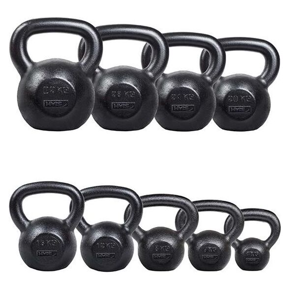 Kettlebell HMS KZG04 żeliwny 4 kg 1243368 5907695517774