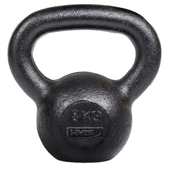 Kettlebell HMS KZG08 żeliwny 8 kg 1243370 5907695517798