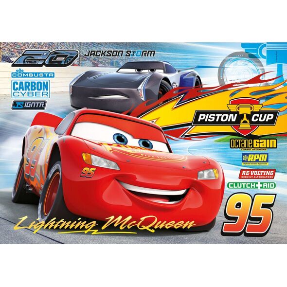 Clementoni 60 elementów Cars 3 (589975) 1243881 8005125269730