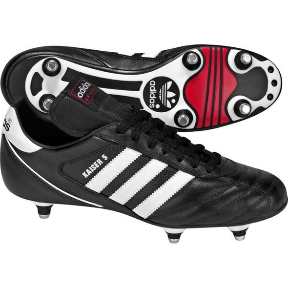 Adidas Buty piłkarskie Kaiser 5 Cup SG czarno-białe r. 40 2/3 (033200) 1371022 4028460120560