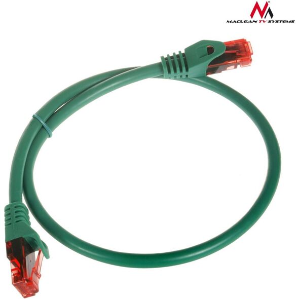 Maclean Patchcord, Cat6, 1m, zielony (MCTV-301G) 1422398 5902211105985