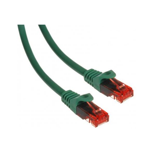 Maclean RJ-45/RJ-45, kat.6, U/UTP, zielony, 2m (MCTV-302G) 1422488 5902211106050