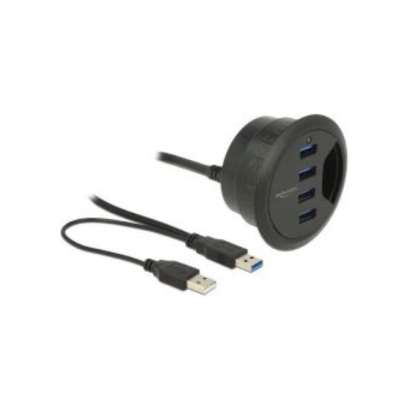 HUB USB Delock 4x USB-A 3.0 (62868) 1423080 4043619628681
