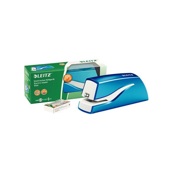 Zszywacz Leitz Elektryczny WOW 10k Niebieski (55661036) 1466698 4002432111329