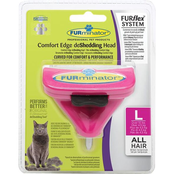 FURminator FURflex Główka do wyczesywania podszerstka dla kota L 1486285 4048422137375